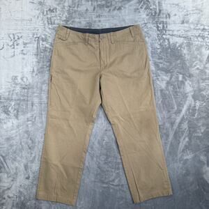 Exofficio Technical Outdoors Hiking Travel Pants Men's Size 38 Brown Pants